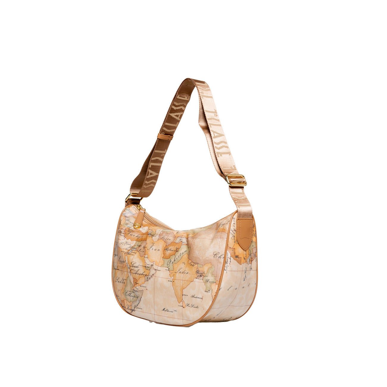 Alviero Martini Prima Classe Borsa Donna Beige 33x22x13 A Mano E Tracolla Con Cerniera Tasca Interna Made In Italy
