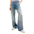 Tommy Hilfiger Jeans Donna Azzurri Vita Media Cotone Organico