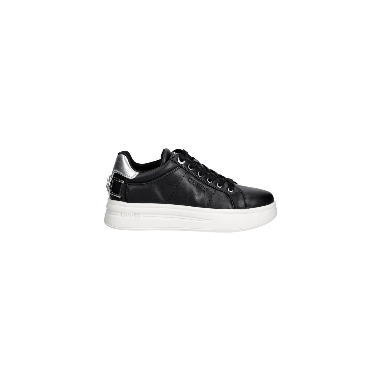 Guess Sneakers Donna Nero Primavera Estate Scarpe Sportive Con Lacci