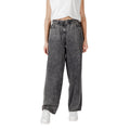 Only Jeans Donna Nero In Lyocell Vita Media Zip E Bottone