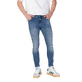 Antony Morato Jeans Uomo Azzurro Slim Fit Cotone Stretch Primavera