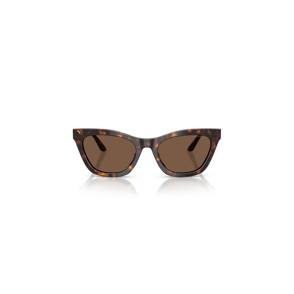 Emporio Armani Occhiali Da Sole Donna Cat Eye Acetato Marrone