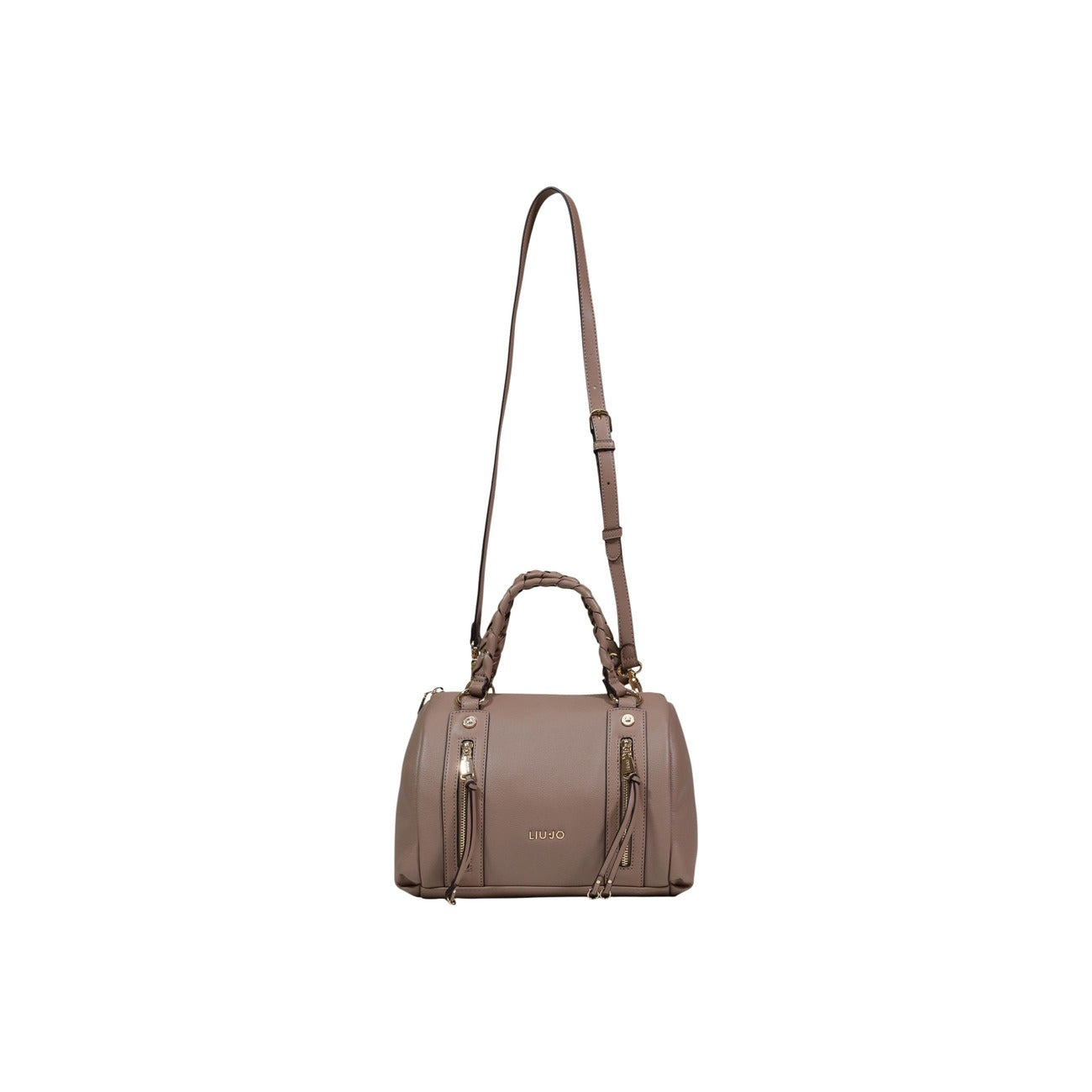 Liu Jo Borsa Donna Beige A Mano Con Chiusura A Cerniera 30x20x15