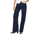 Only Jeans Donna Blu Cotone Organico Vita Media Zip Bottone