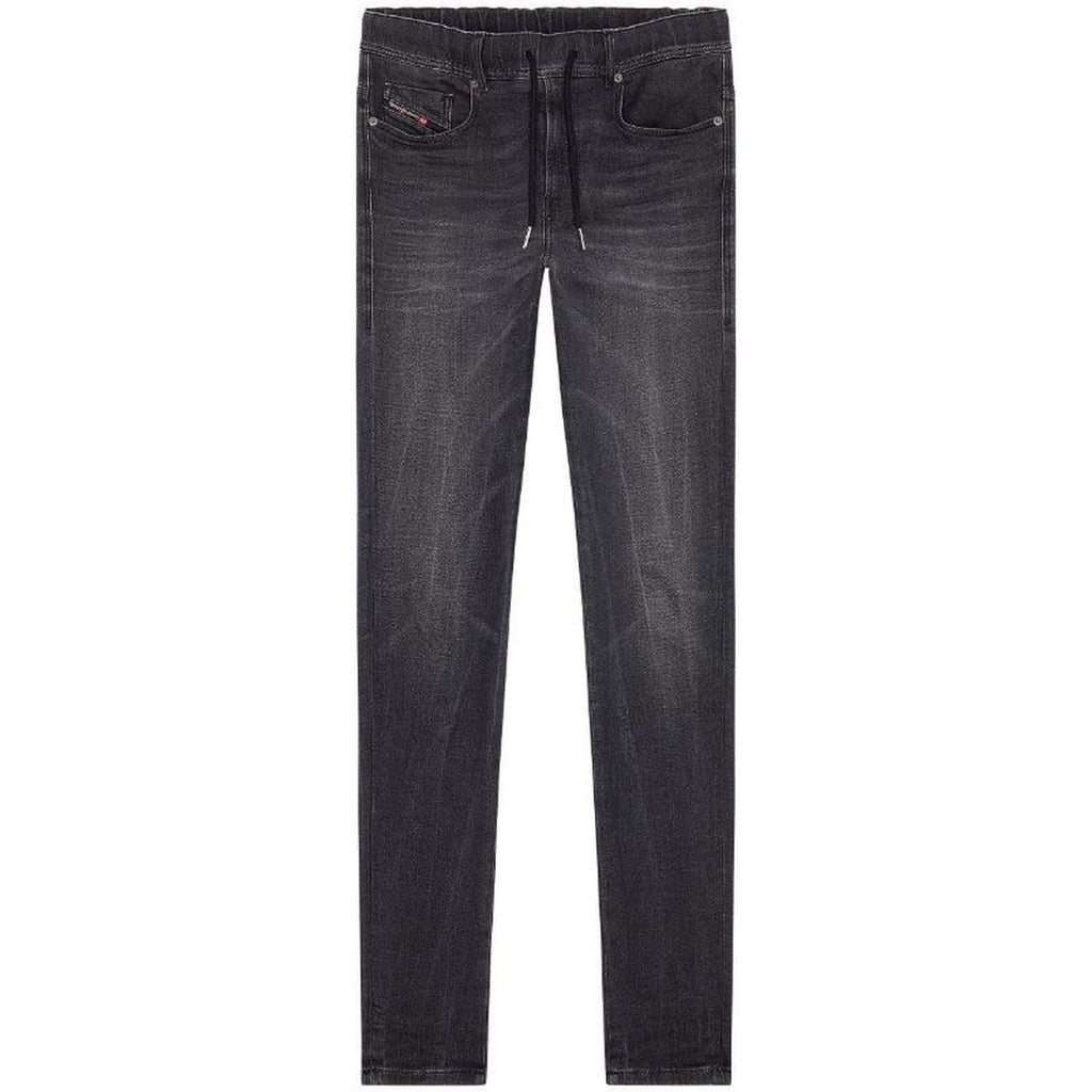 Diesel Jeans Uomo Nero Slim Fit Cotone Elastan Primavera Estate