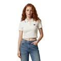 Tommy Hilfiger Jeans Top Donna Polo Bianco Cotone Organico