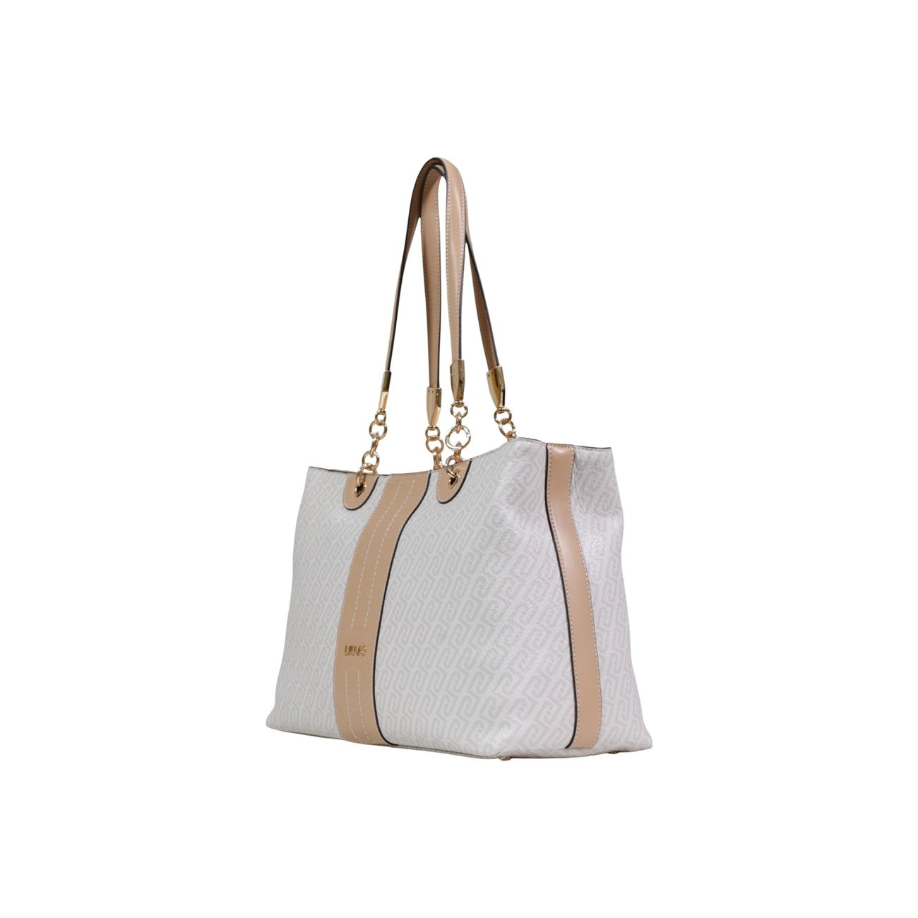 Liu Jo Borsa Donna Tote Beige 38 x 24 x 15 Cm Con Zip