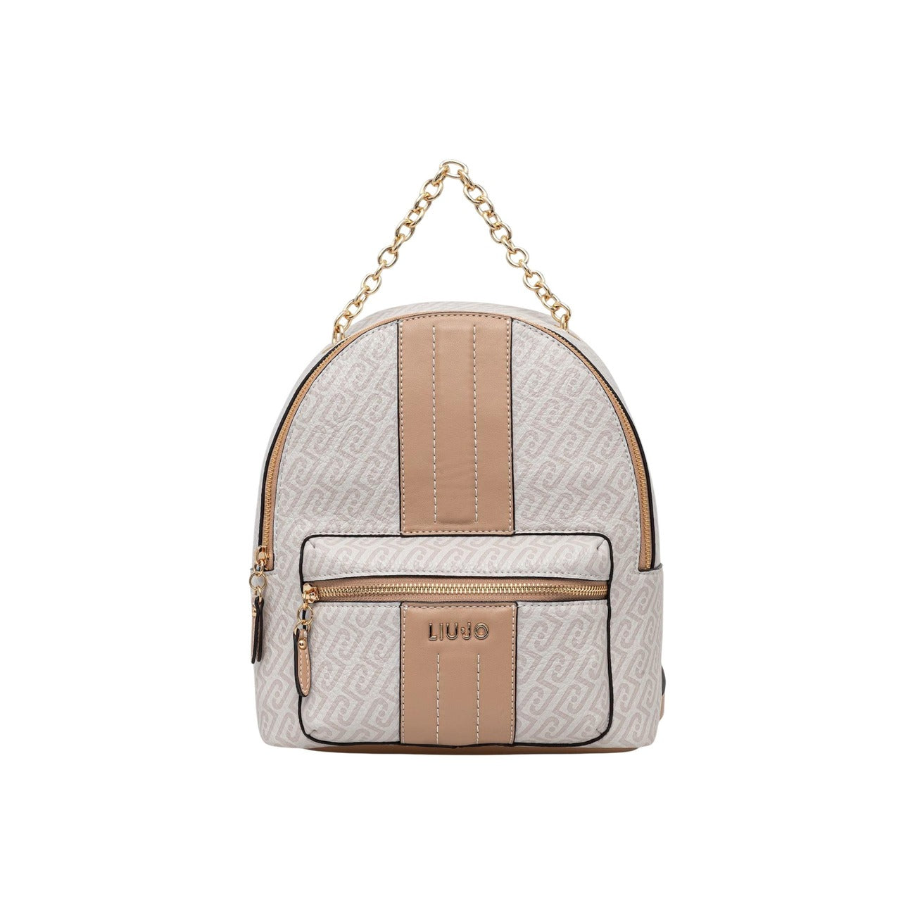 Liu Jo Zainetto Donna Marrone Stampa 26x28x18 Con Cerniera