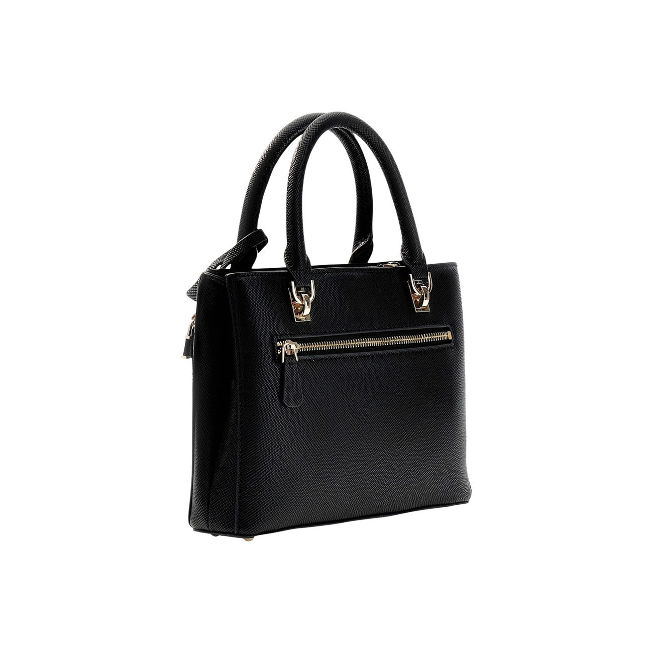 Guess Borsa Donna A Mano Con Tracolla Nero 25x19x12 Cm