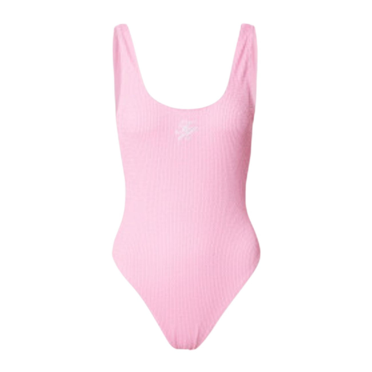 Tommy Hilfiger Costume Intero Donna Rosa Scoop Back In Nylon
