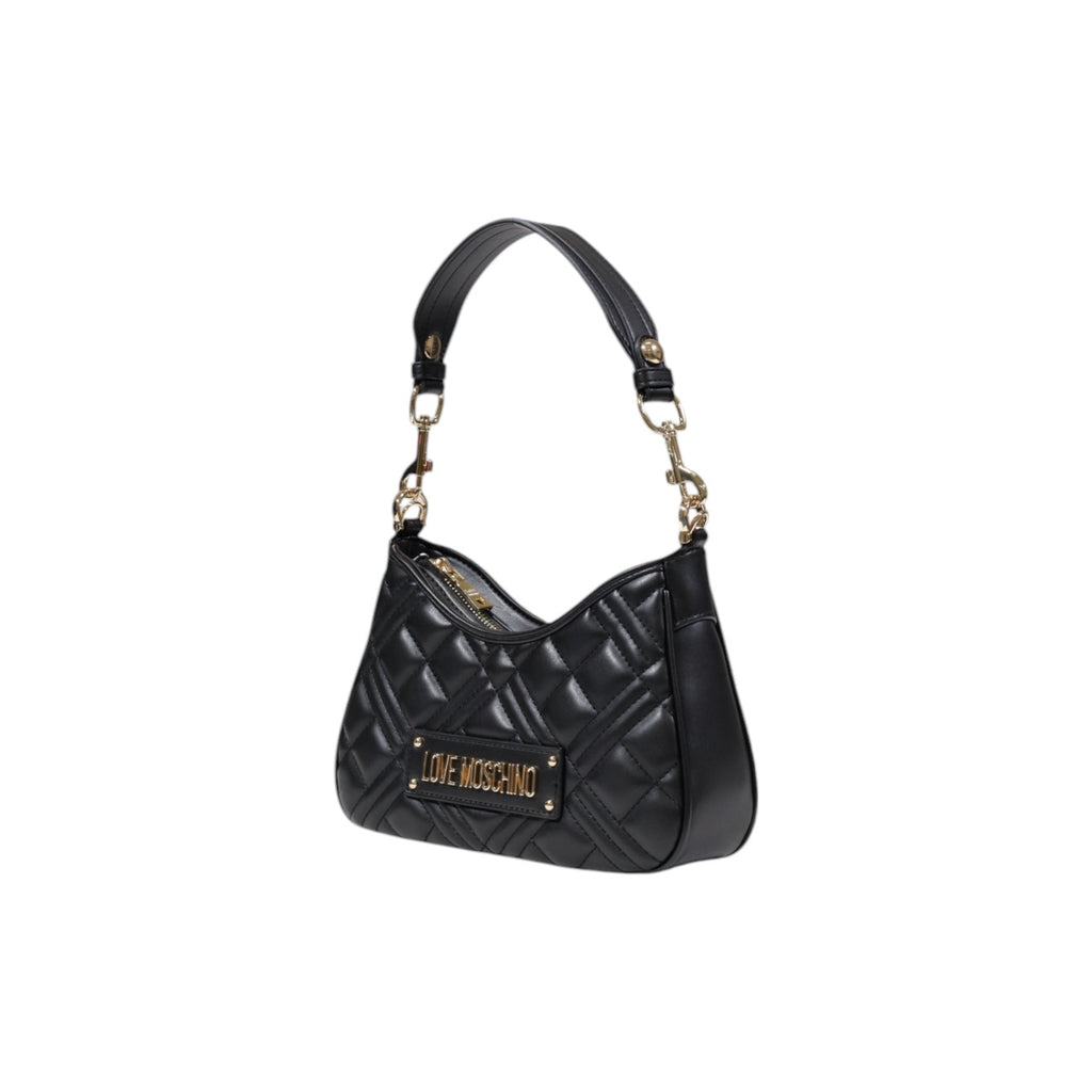 Love Moschino Borsa Donna Nero A Mano Con Tracolla E Cerniera