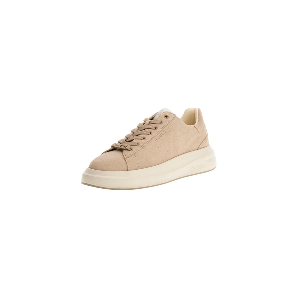 Guess Sneakers Uomo Camoscio Beige Scarpe Basse Sportive Primavera