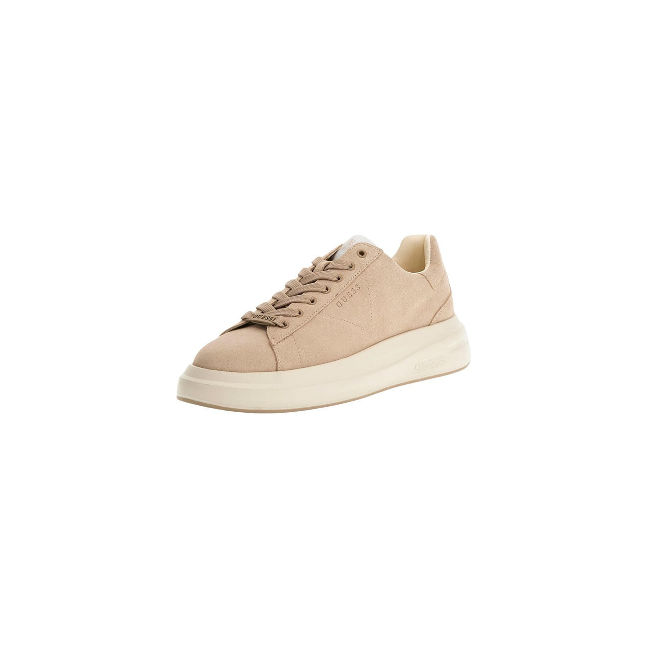 Guess Sneakers Uomo Camoscio Beige Scarpe Basse Sportive Primavera