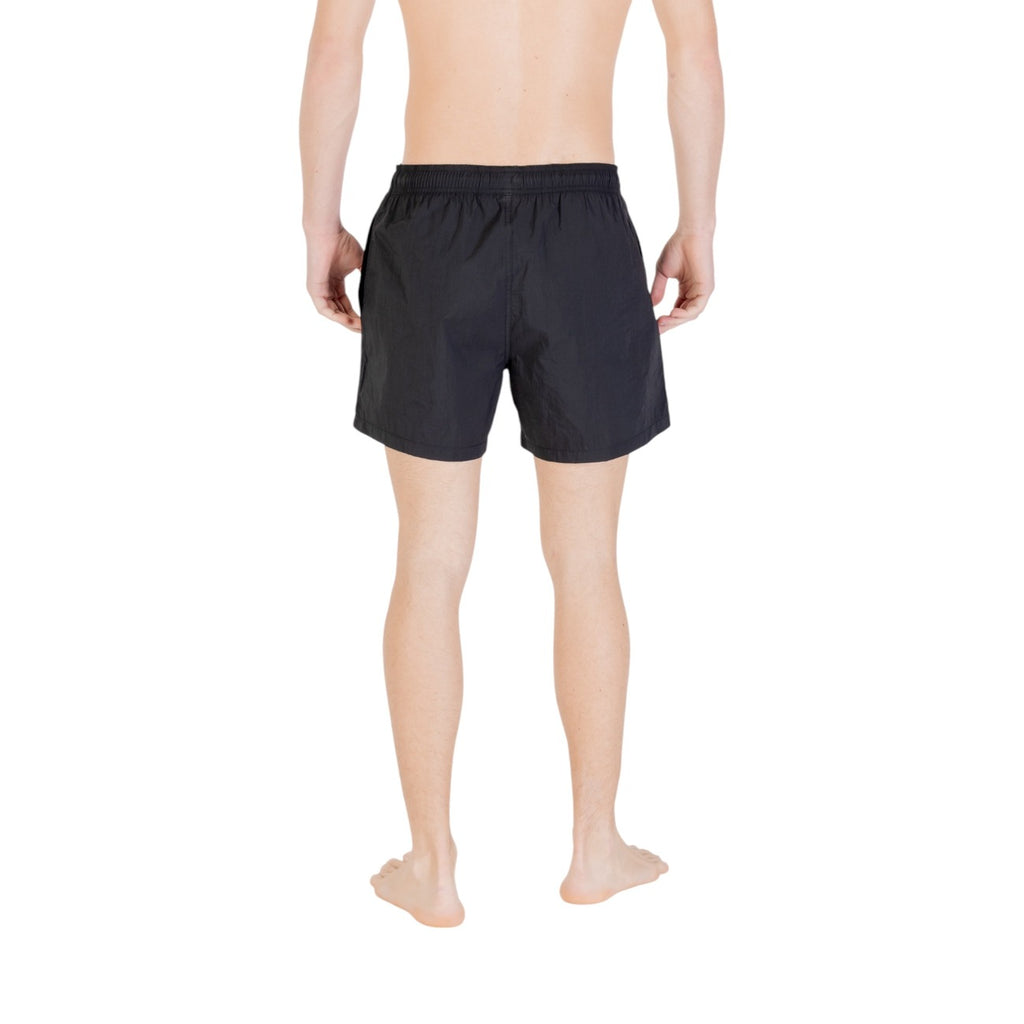 Emporio Armani Underwear Costume Uomo Nero Con Lacci Tasca Singola