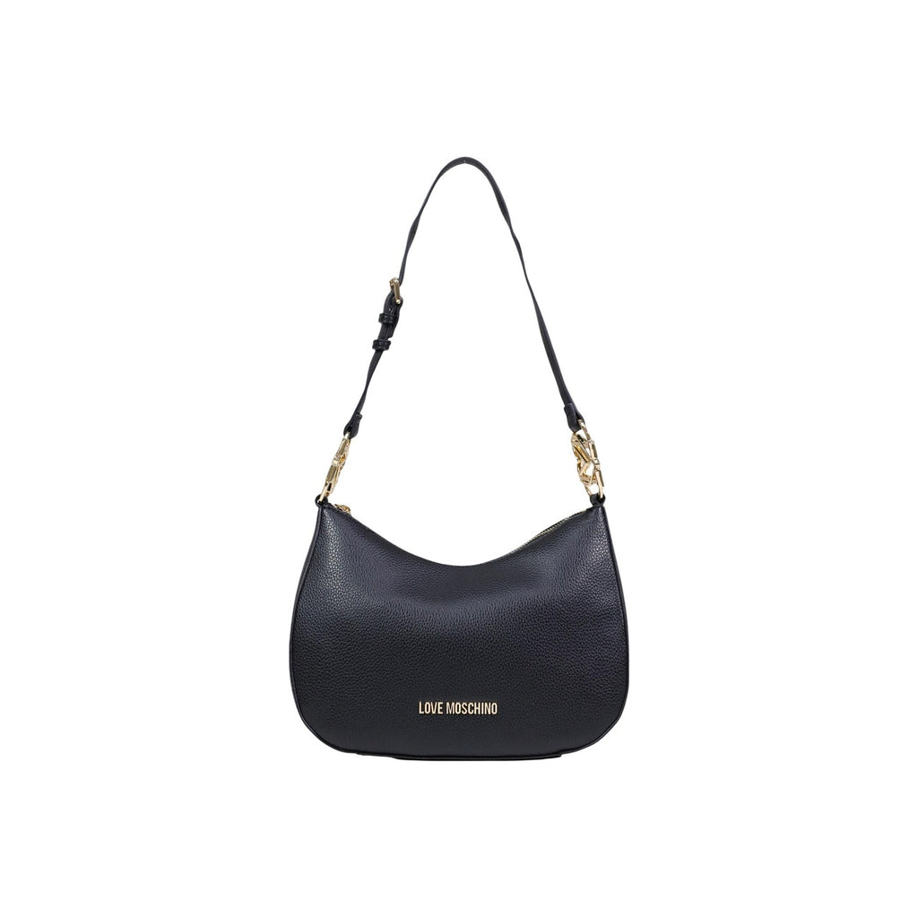 Love Moschino Borsa A Mano Donna Nera Con Zip 29x21x8 Cm