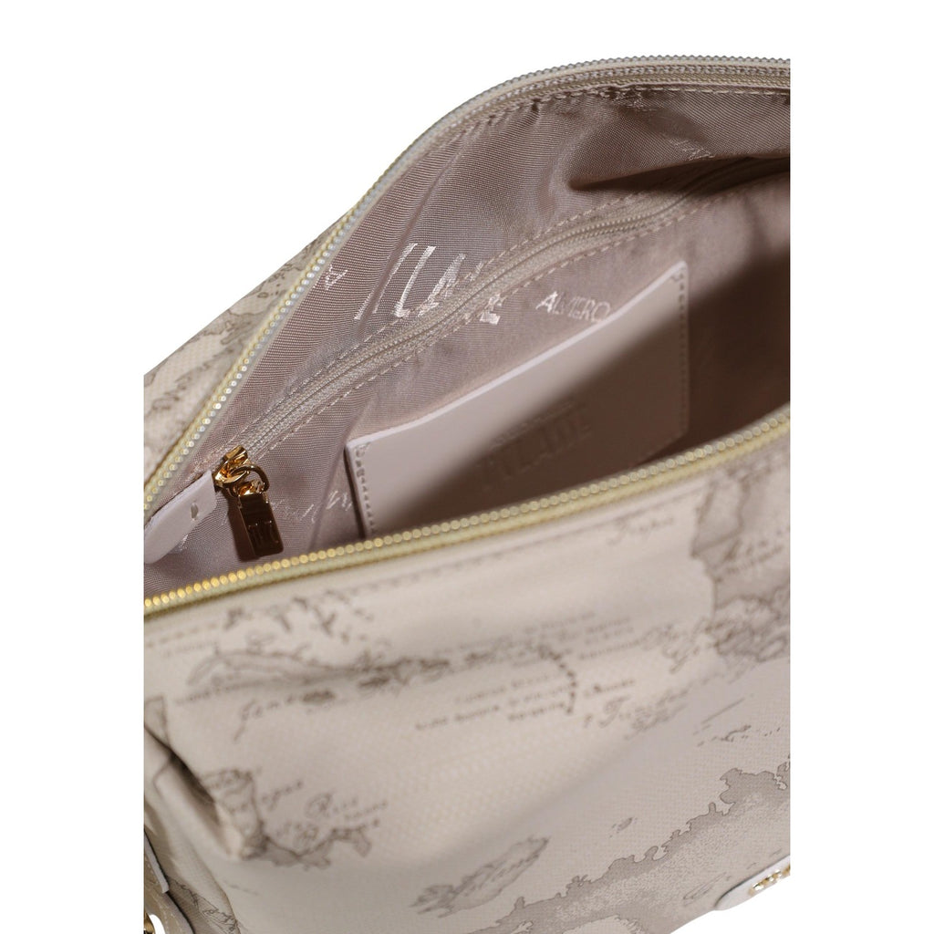 Alviero Martini Prima Classe Borsa Donna Beige Stampa Tracolla